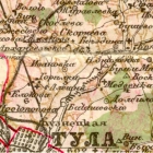 Карта Стрельбицкого Тульской губернии 1865-1871 гг