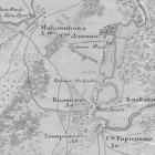 Старая карта Москвы