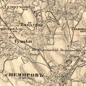 Топографическая карта Украины 