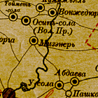 Старинные карты уездов Казанской губернии 