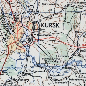 Карты Курской области армии США