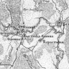 Карта трехверстка Шуберта
