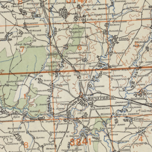 Карты Генштаба Тамбовской области